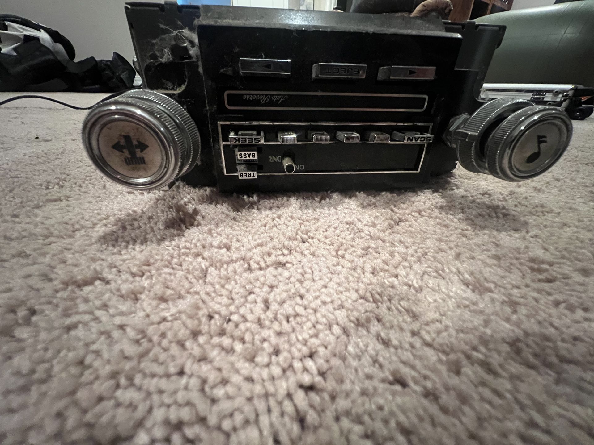 Vintage Car Tape Deck