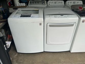 Lg washer and dryer set
