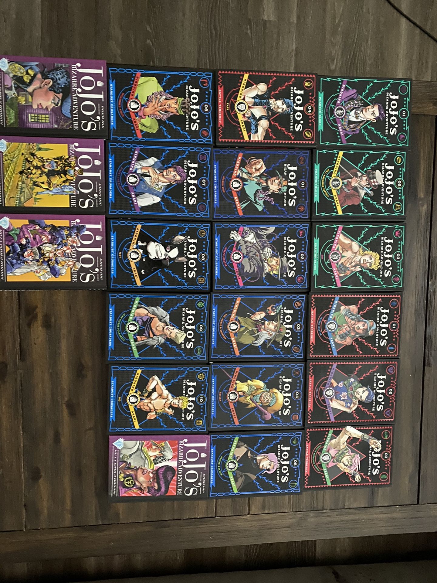 Jojo manga 1-21