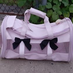 Pink Pet Animal Carrier Medium