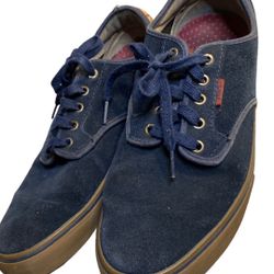 Vans  Men’s Size 11 Royal Blue Suede Shoes