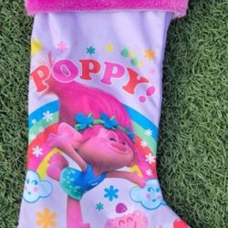 Girls Poppy From Trolls Christmas Stocking