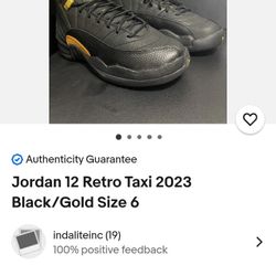 Jordan's 12 Retro Great 👍 Condition 