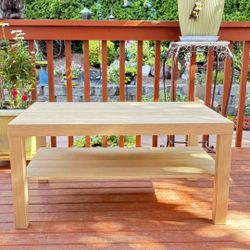 White Oak Coffee Table