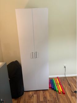 White cabinet