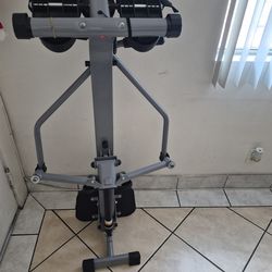 Maquina para trabajar hombro y espalda