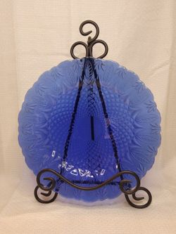 Avon Royal Saphire Cobalt Blue Plate 