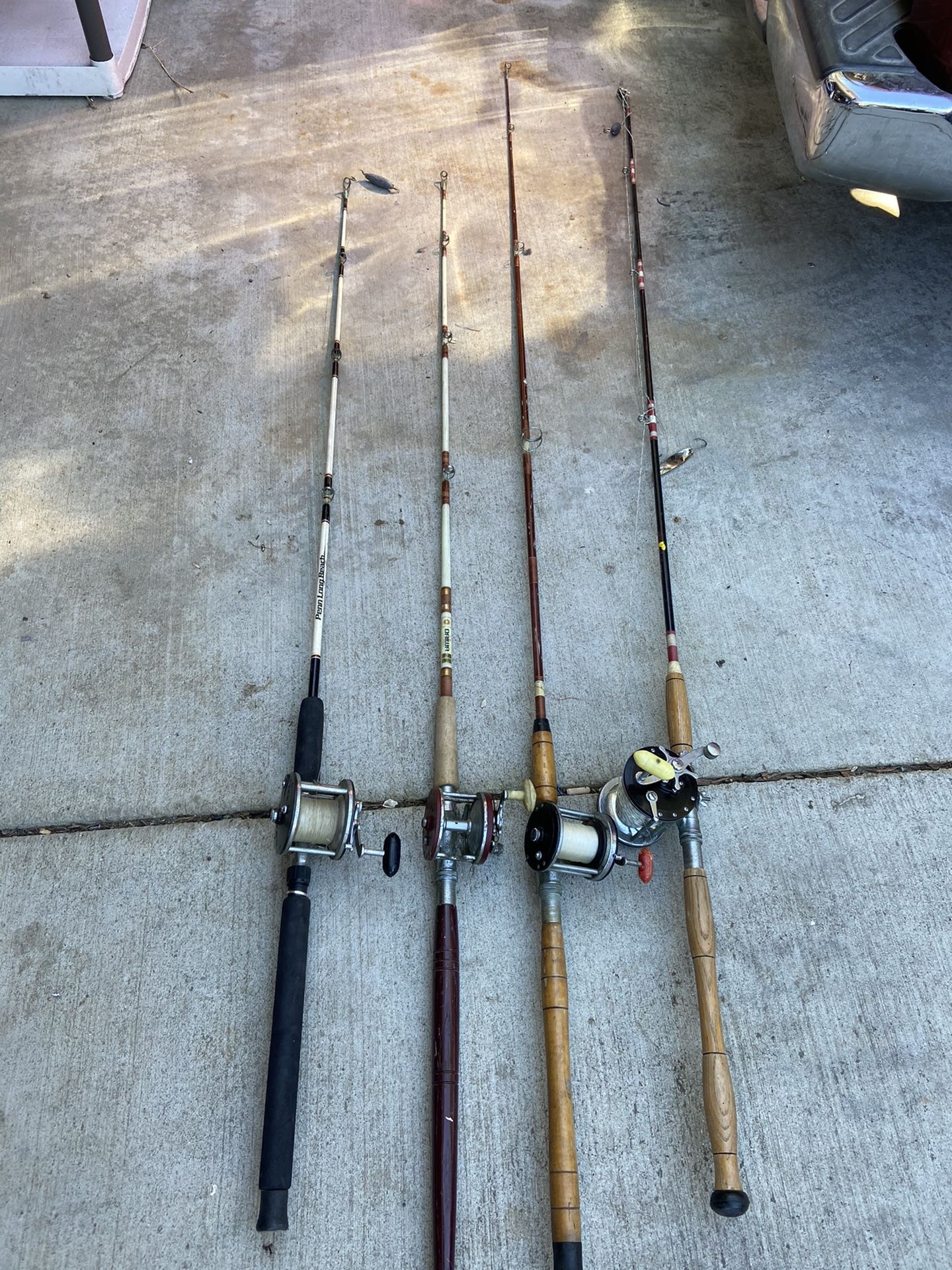Vintage Fishing rod and reels