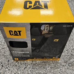 CAT Leatherette Seat Covers Full Set 9PCS Universal Fit Brand New