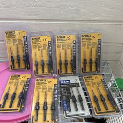 DEWALT Steel Countersink Drill Bit Set (3- Piece)