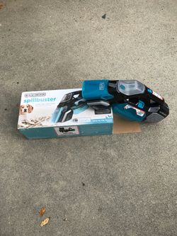 Black & Decker spill buster vacuum