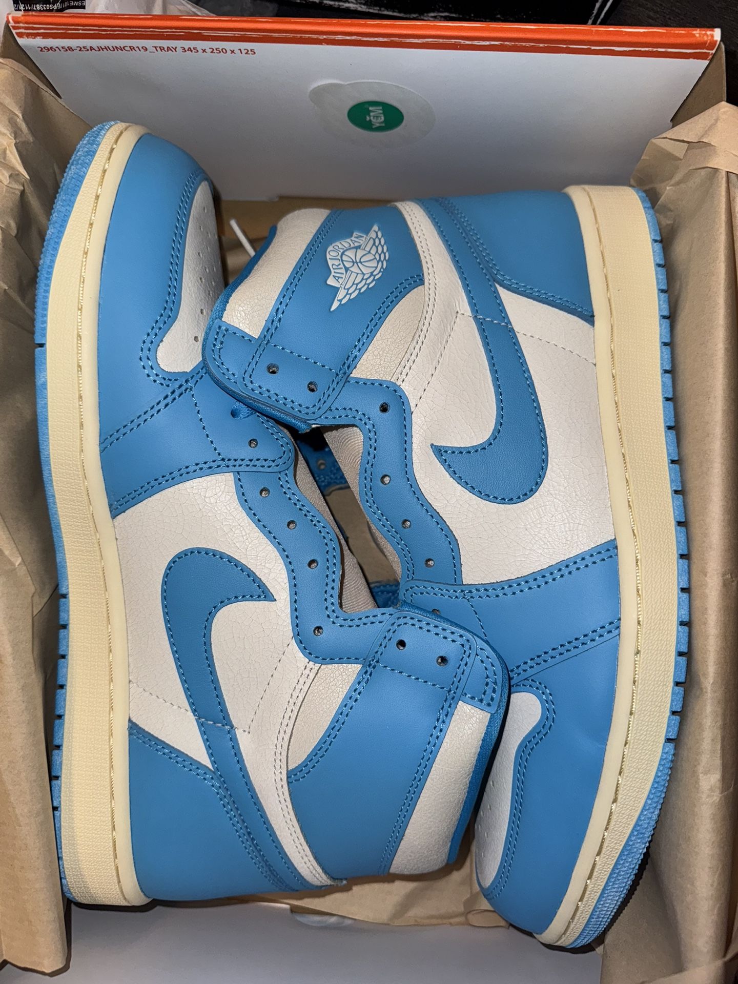Jordan 1 UNC Reimagined Size 12