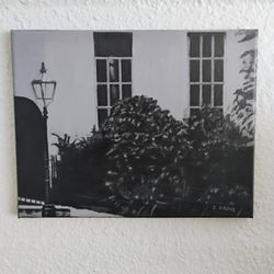 Painting of Grove House School 