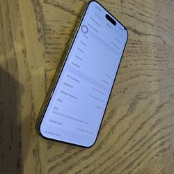 iPhone 16 Pro Max. 256GB.   Factory Unlock.