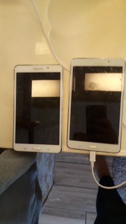 Two Samsung galaxy tablets to repair