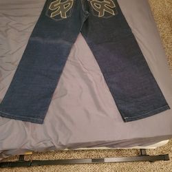 South Pole X-clusive Size 34 Dark Blue Jeans