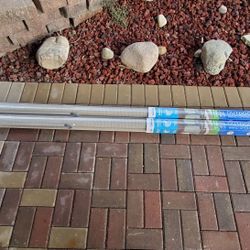 NIB 2 Cordless UV Blocking Fade Resistant Fabric Exterior Roller Shade 120 in. W x 72 in. L