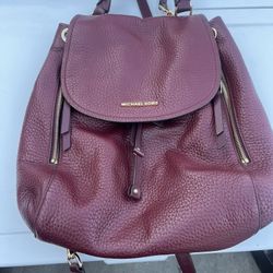 Michael KorsLeather Backpack 