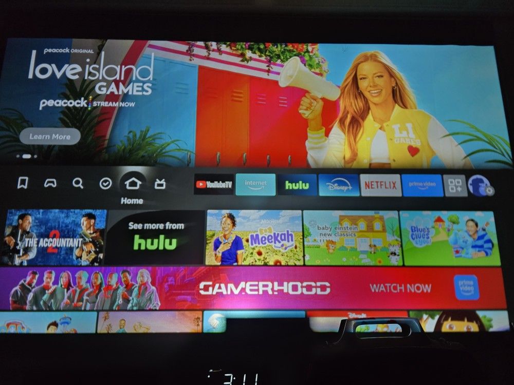 72" Screen And Projector 