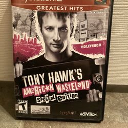  PS2 Tony Hawk Greatest Hits American wasteland special edition for 