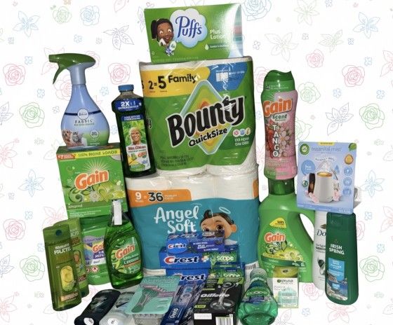 Gain Laundry Detergent & Personal Care Bundle