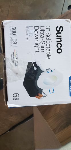 Sunco 3" downlights