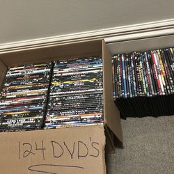 124 DVD Movies 