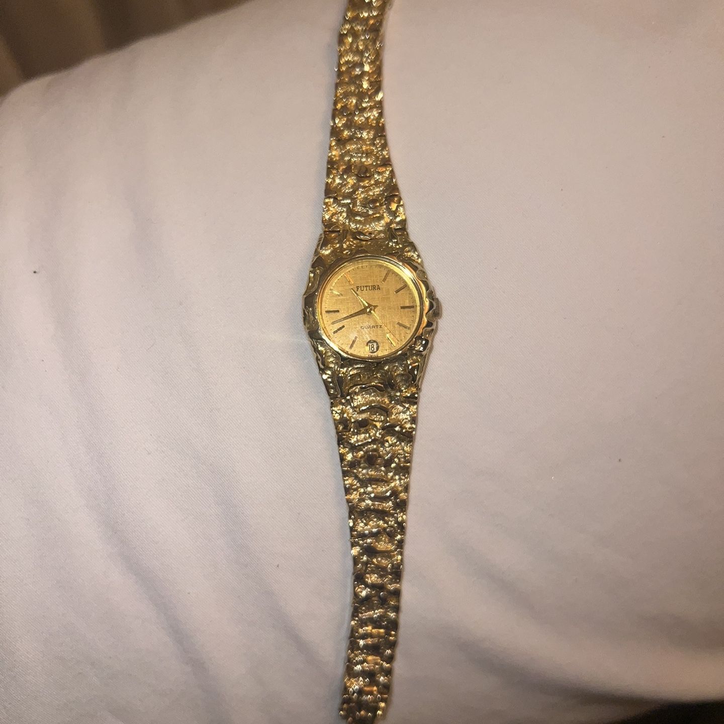 Futura gold nugget watch hotsell