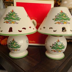 Spode Candle Holders