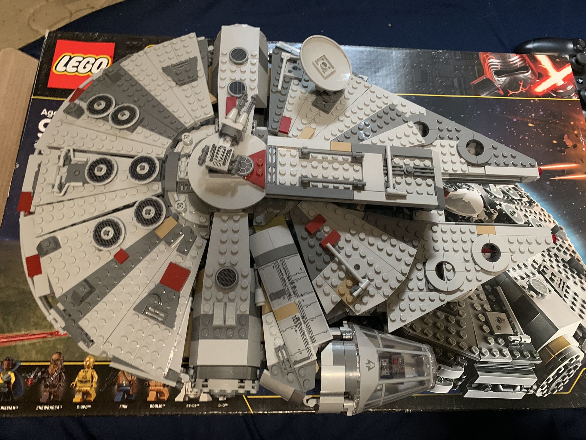 Built Lego Millennium Falcon (100% Complete)