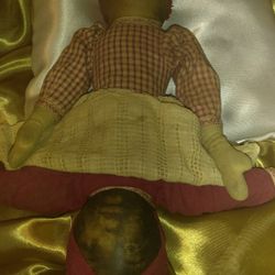 Antique Slave Doll (Topsy Turvy)