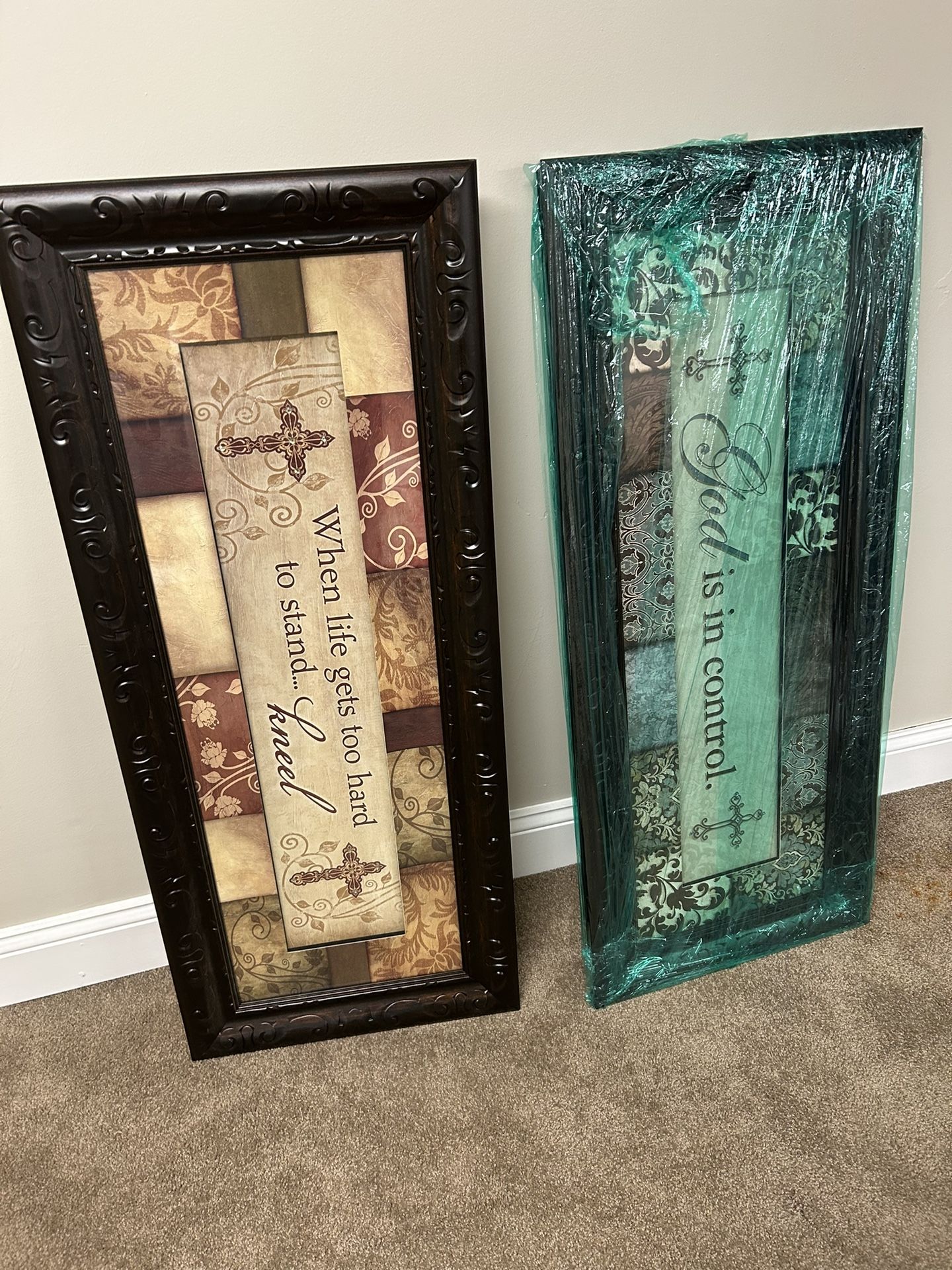 God Quote Picture Frames