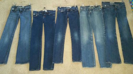 Abercrombie kids jeans size 8