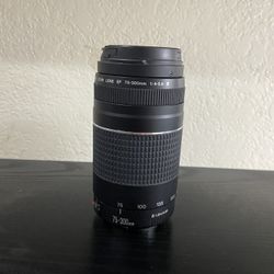 Canon EF 75-300m Lens 