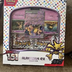 ERROR 151 Alakazam Ex Box Pokemon TCG