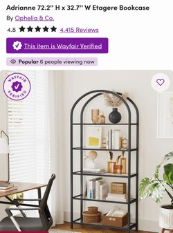 4 tier rack book/display