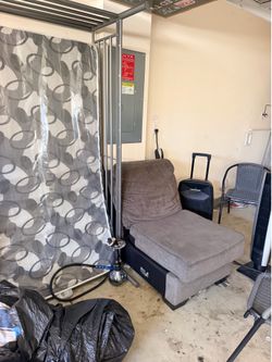 Twin bed and mattress