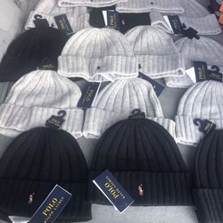 New Polo Ralph Lauren Bennie hats, one size, new with tags