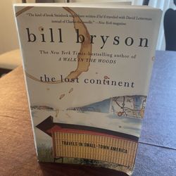 The Lost Continent, By Bill Bryson - Paperback Book