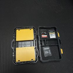 SD Cards + Case