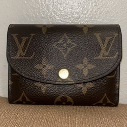 ✨ Authentic Louis Vuitton Monogram Wallet – Pink Interior ✨