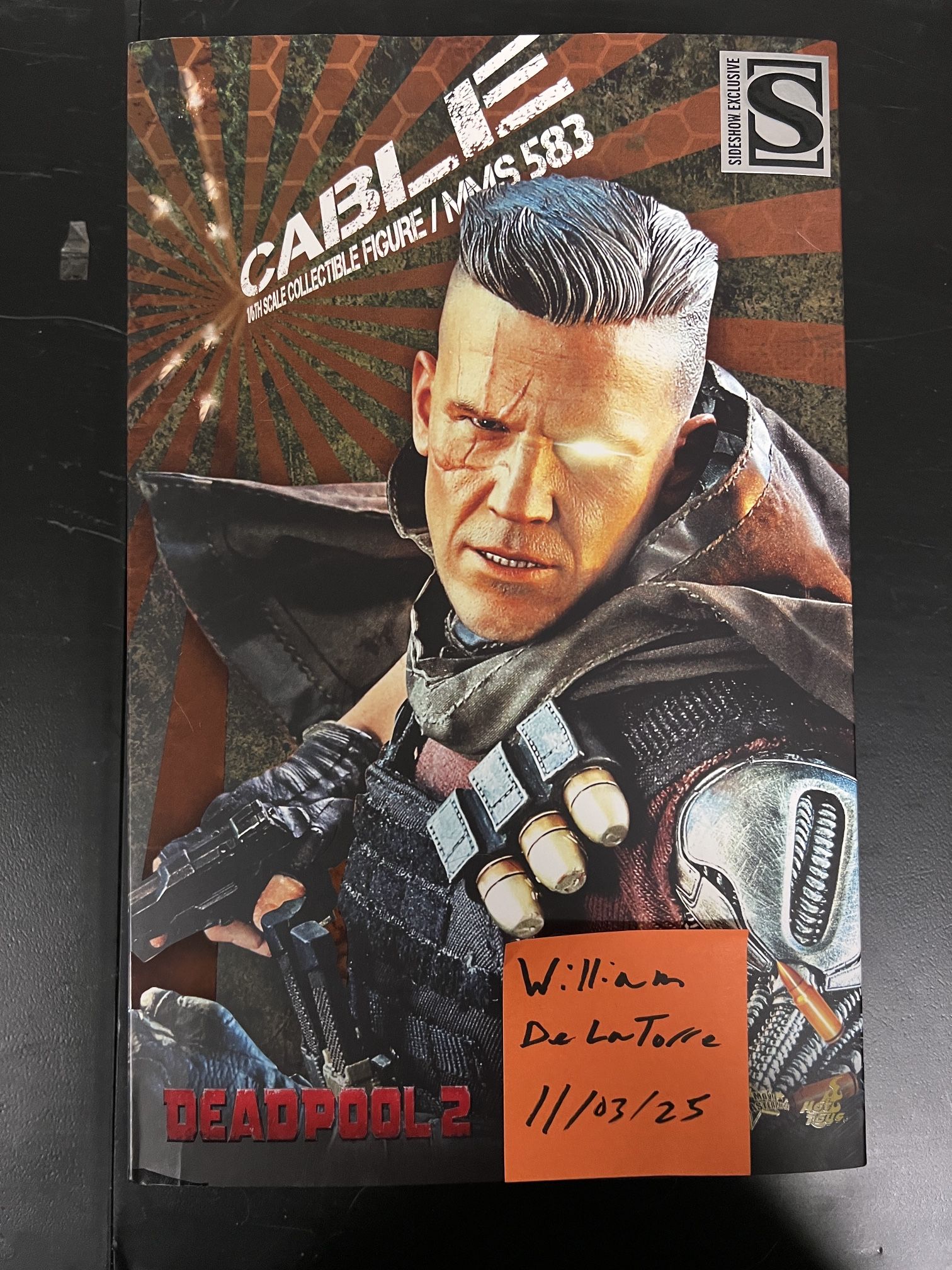🔥 HOT TOYS CABLE MMS560 1/6 Scale Figure DEADPOOL 2 | COMPLETE | Good Condition