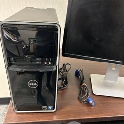 Dell Computer and Monitor