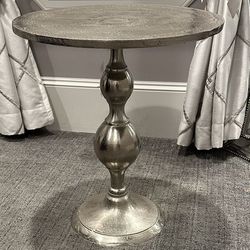 Brushed Gold End Table 