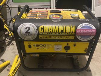 Champion Genearator 