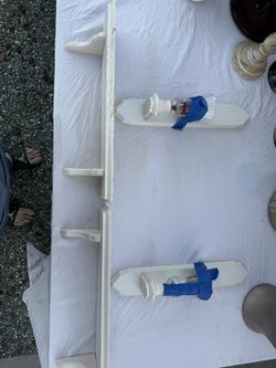 Candle Holders With White Shelf’s $30