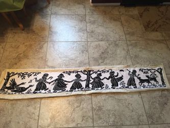 Tall frame hand made stitch