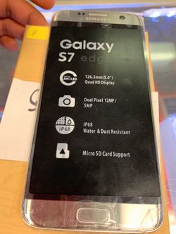 Samsung s7 edge silver UNLOCKED