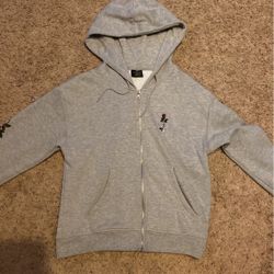 Gray Rose Skeleton Jacket 