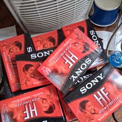 Sony Audio Cassette Lot. New